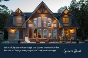custom cottages allow owners to design every aspect of their cottage